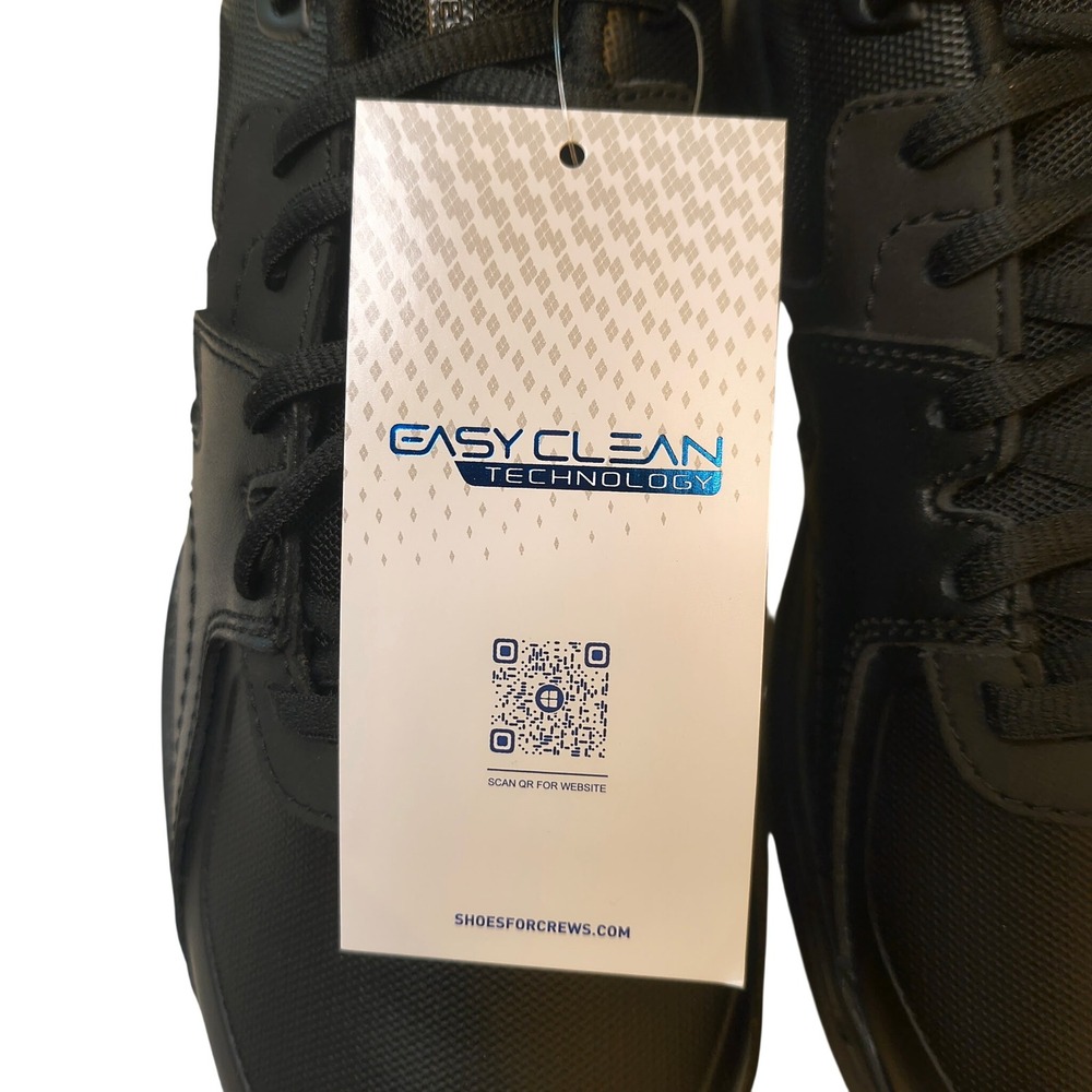 Shoes For Crews Falcon III Womens 9 Black Slip Resistant Work Shoes NWT - Picture 9 of 9